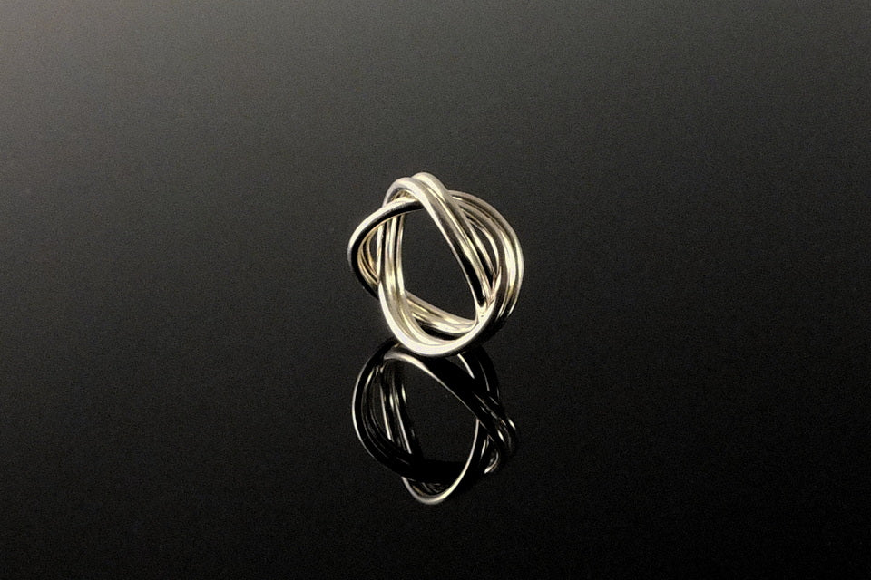 Swing Double rings in Gold and/or Silver