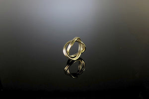 Åbn billede i diasshow, Swing Double rings in Gold and/or Silver
