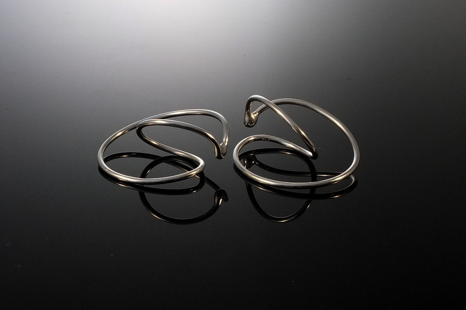 Swing Ear Cuffs – Allan Scharff - Silversmith and Designer
